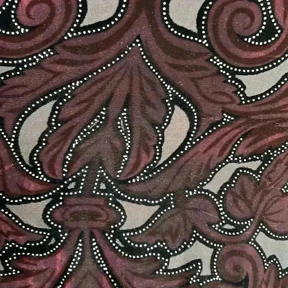 Hale Bob Dress Velvet Burnout Silk Blend Shift - Picture 5 of 8